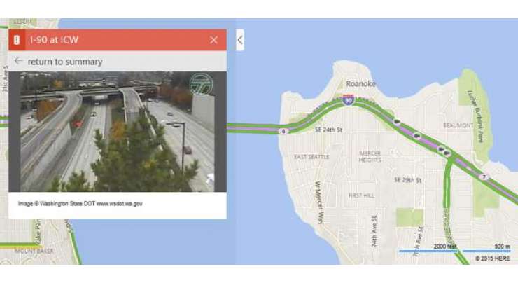 Bing Maps New Traffic Cameras Help You Spot Jams