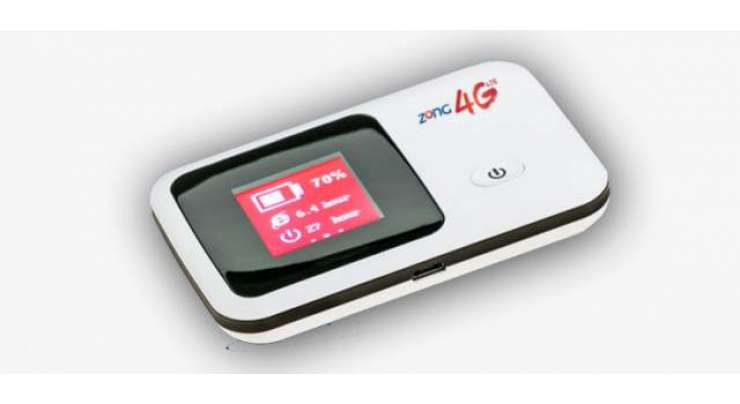 Zong Launches Fiber Home Its New 4G MBB Device