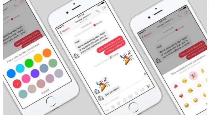 Facebook Messenger App Gets Custom Thread Colors Emojis And Nicknames
