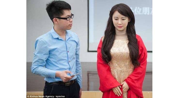 Meet Jia Jia The Robot Goddess