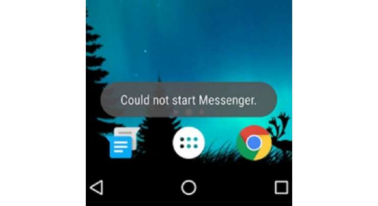 Could Not Start Messenger Error On Android