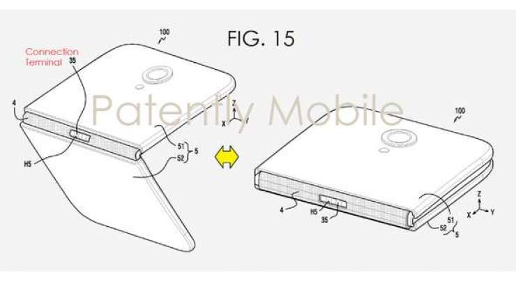 Samsung files patent for foldable phone