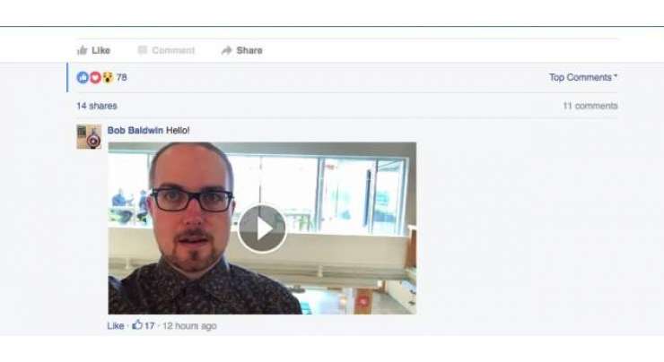 Facebook Now Lets You Respond To Posts With Videos