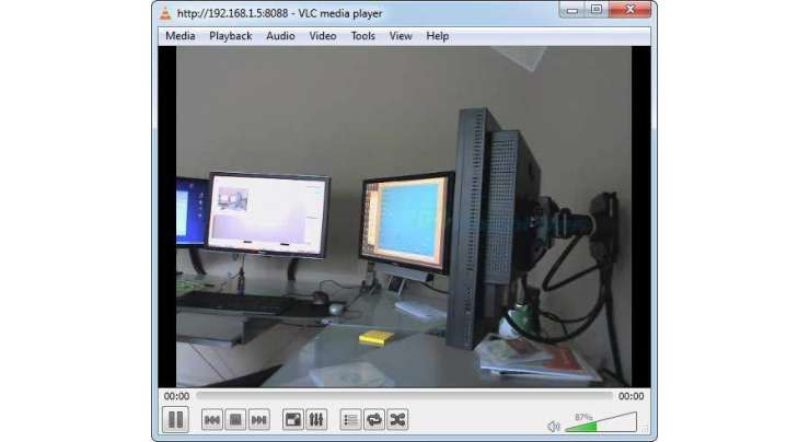 Broadcast Webcam Stream