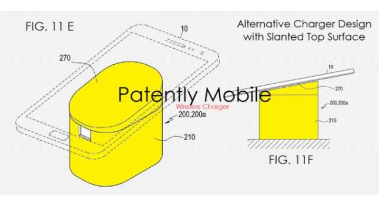 Samsung granted patent for vertical wireless charger