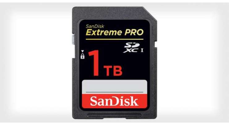 SanDisk Announces World First 1TB Memory Card