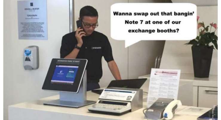 Samsung Sets Up Exchange Booths At Airports To Replace Note 7
