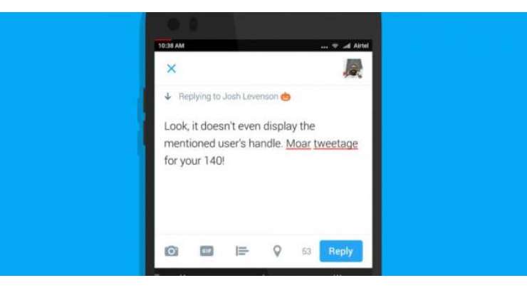 Twitter Is Testing Relaxed Character Limits For Replies