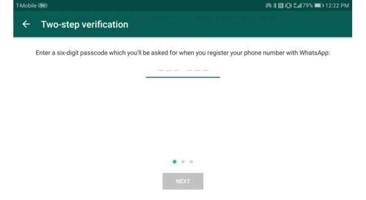 WhatsApp beefs up security with two step verification