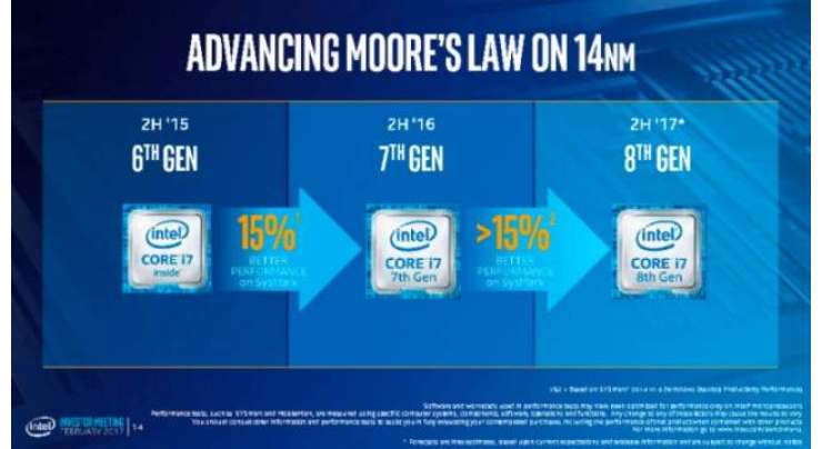 Intel Says Its Upcoming 8th Generation Core Processors Will Have 30 Percent Better Performance