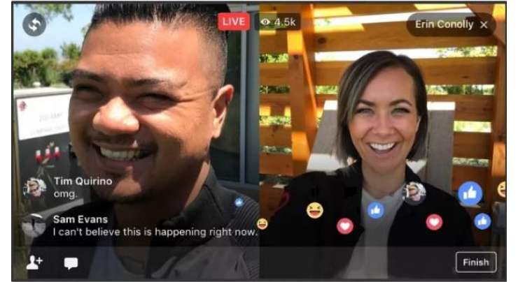 Facebook Now Lets Users Live Stream With A Friend