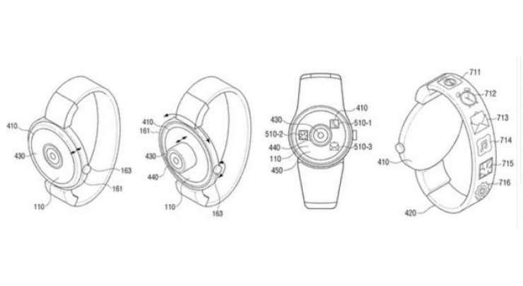 Samsung Files Patents For A Tablet With A Rollable Display And A Smartwatch With A Camera