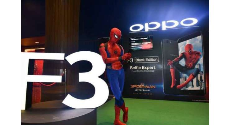 OPPO F3 Celebrates The New Movie Spider Man Homecoming