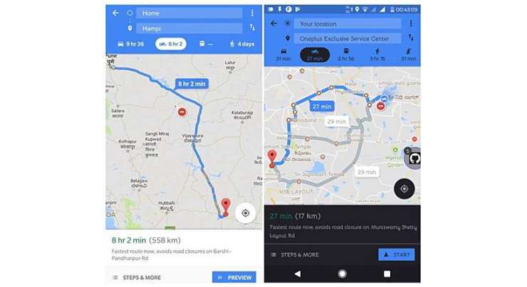Google Maps gets new 'motorcycle mode' feature for two wheelers