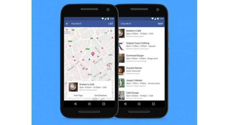 Facebook Now Finds Wi-Fi Networks Nearby