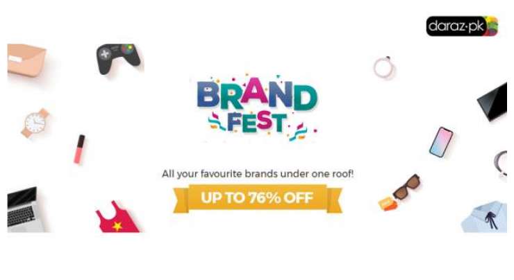 Daraz Brand Fest With Discounts Up To 76 Percent OFF Launching On Feb 20th