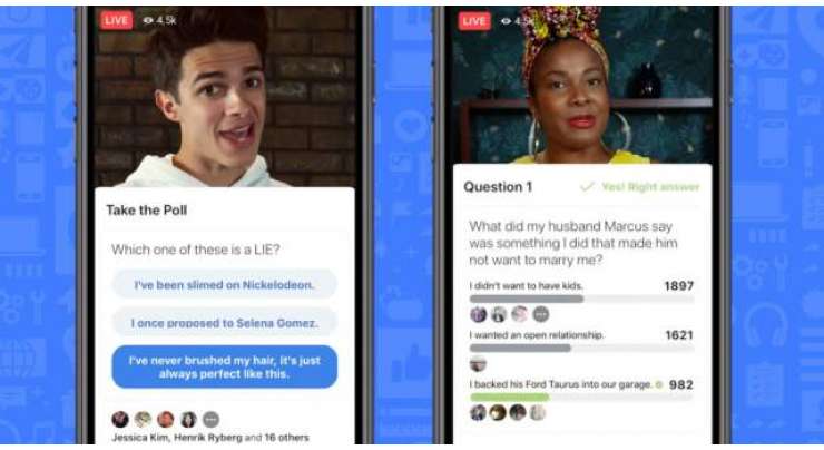 Facebook Introduces Live Gameshows