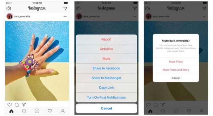 Instagram introduces ability to mute accounts