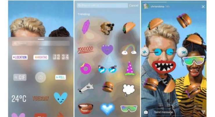 Instagram Now Supports GIF Stickers In Stories