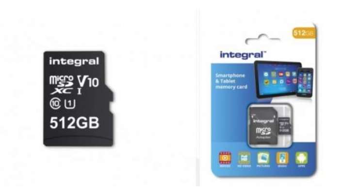Integral Unveils 512GB MicroSD Card, Coming This February