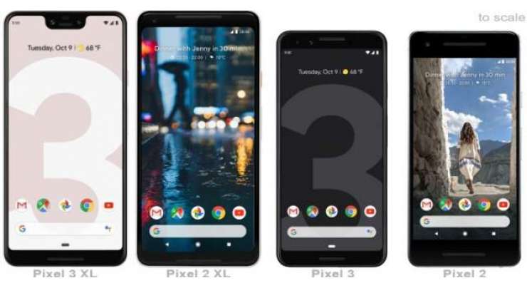 Google Pixel 3 And 3 XL Official