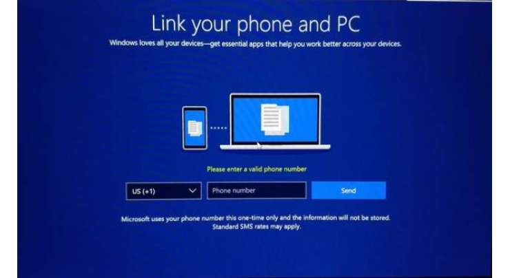 Microsoft Demands Your Mobile Number When Setting Up Windows 10 Build 17063