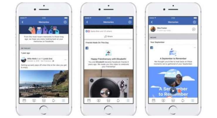Facebook Launches Memories, A Single Place Where You Can Find Moments Shared In The Past