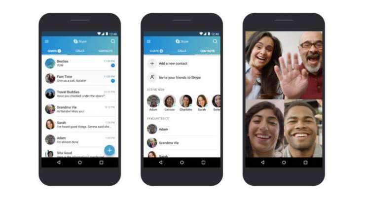 Skype Preview On Android Updated With Call Recording And SMS Support