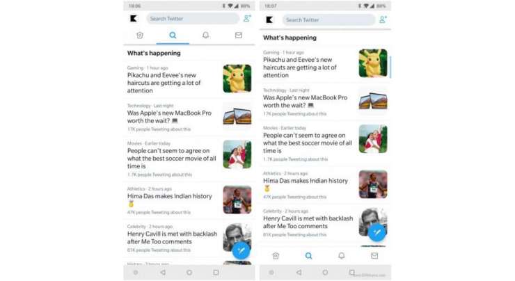 Twitter rolls out bottom navigation bar to everyone on Android