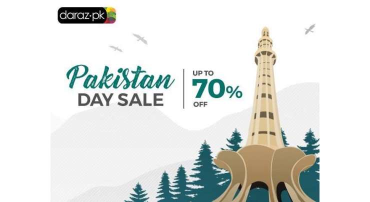Celebrate Pakistan Day Sale Exclusively With Daraz
