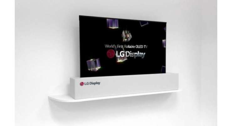 LG Showcases New Rollable 65” OLED Display