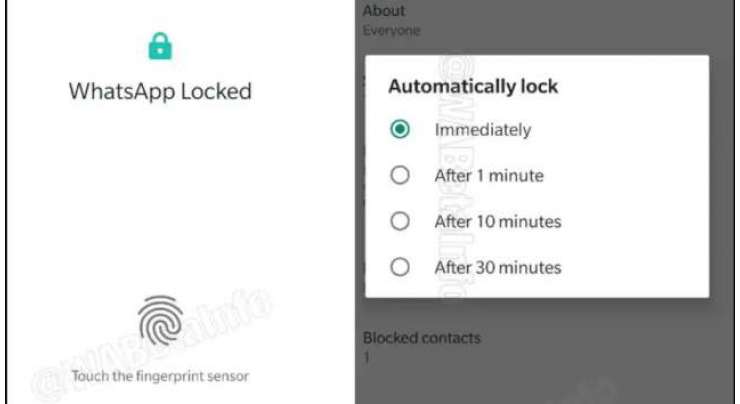 WhatsApp Fingerprint Authentication Feature Spotted on Android Beta
