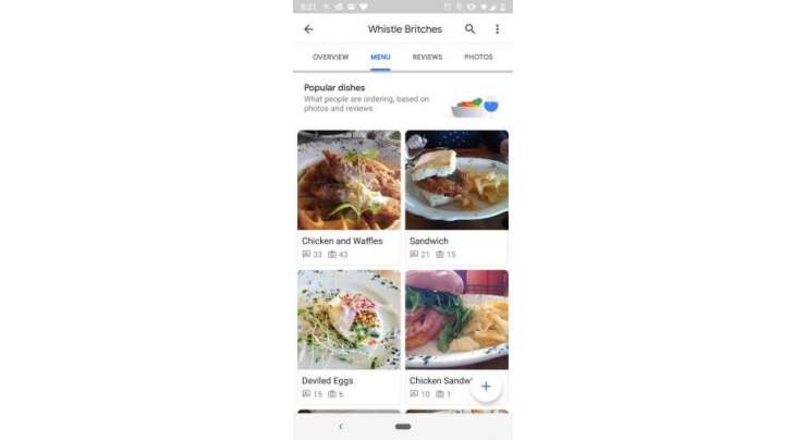 Google Maps now highlights photos of restaurants' most popular dishes