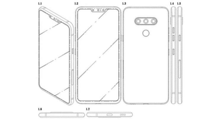 LG files patent for smartphone with three selfie cameras