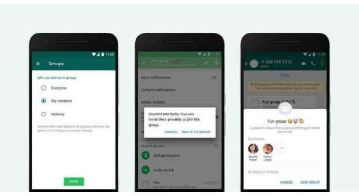 You can now control who can add you to a WhatsApp group