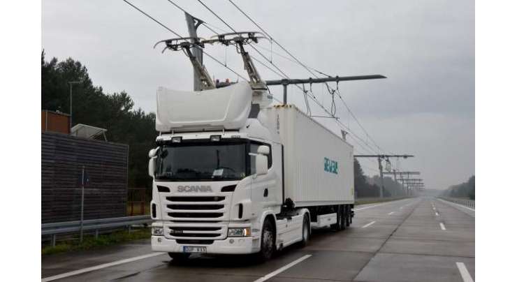 Germany Tests Its First 'electric Highway' For Trucks