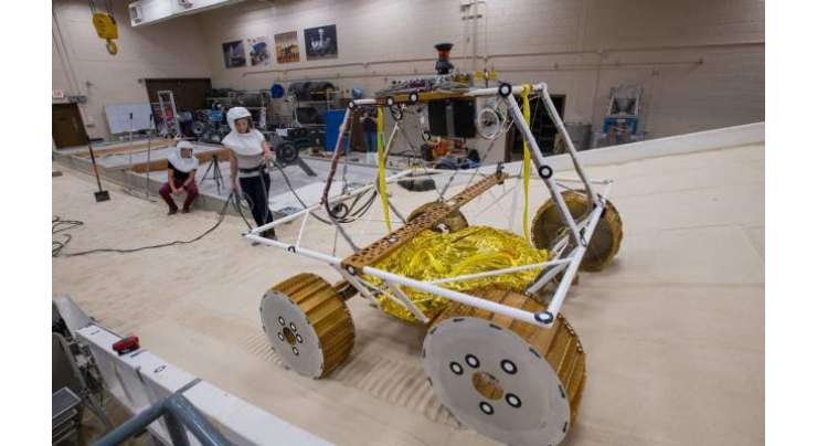 NASA Tests Its Water-hunting Lunar Rover VIPER