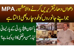 PPP Ke Parliamentary Leader MPA Hassan Murtaza - Lifestyle Aur Dera Kesa Hai? Exclusive Interview