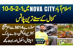 Nova City Islamabad Me 5, 10, 1 Or 2 Kanal Ke Saste Plots - Parks, Hospital, Schools Or Buhat Kuch