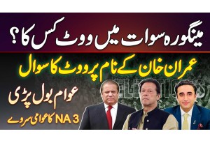 Mingora Swat Mein Vote Kis Ka? Imran Khan Ke Name Par Kitna Vote? Halqa NA-3 Swat Ka Election Survey